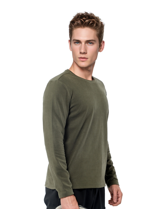 Лонгслив мужской Humtto 556 Olive фото 3