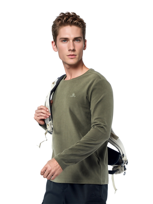 Лонгслив мужской Humtto 556 Olive фото 2