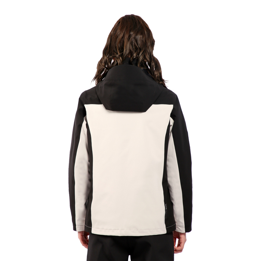 Куртка 2в1 146 Beige-Black фото 4