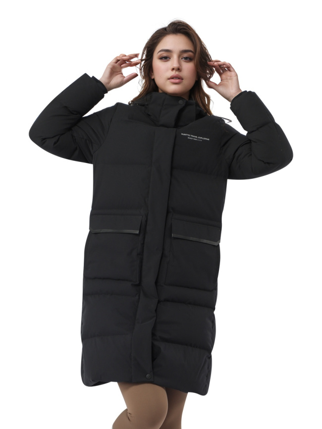 Удлиненная куртка 772 Black фото 1