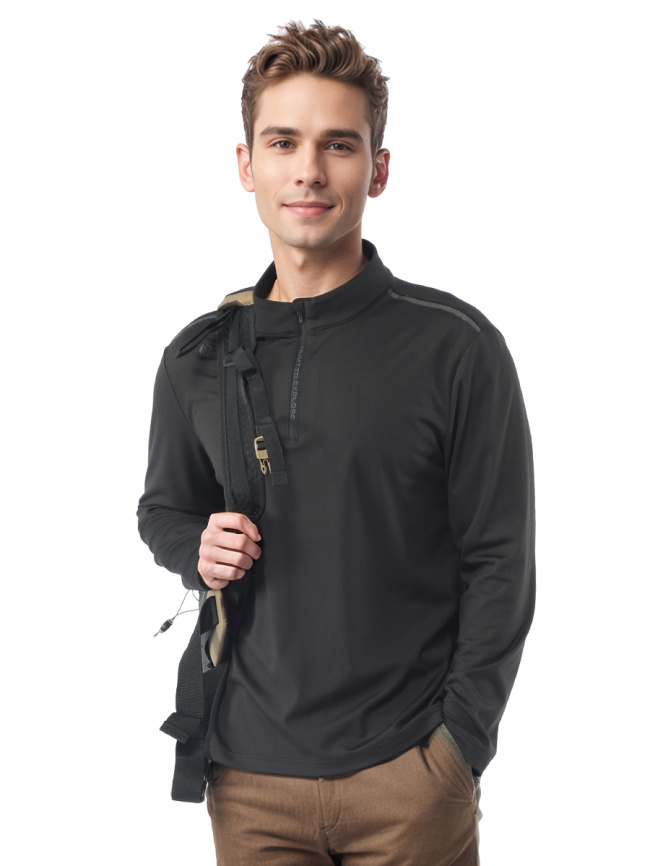 Лонгслив мужской Humtto 516 Black фото 1