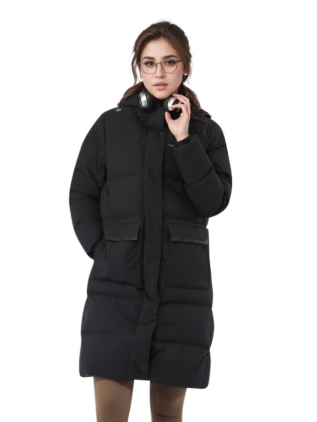 Удлиненная куртка 772 Black фото 3