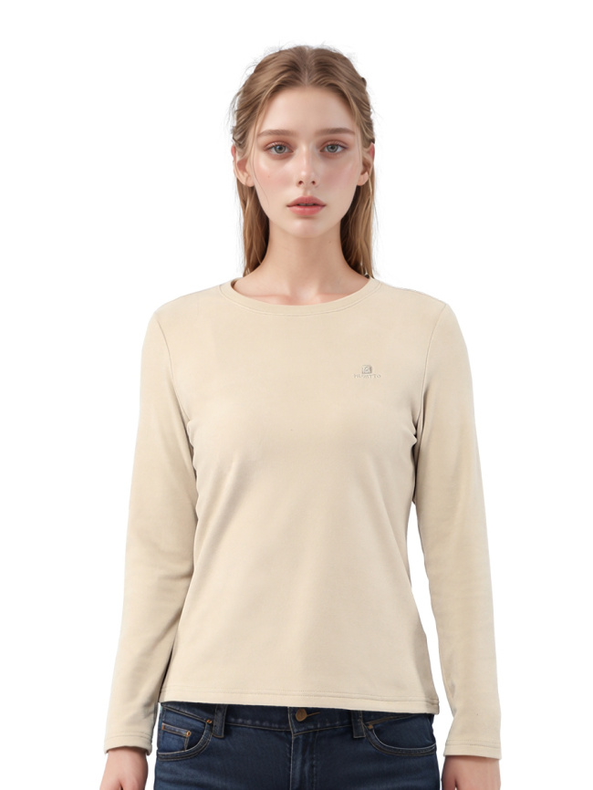 Лонгслив женский Humtto 556 Beige фото 1