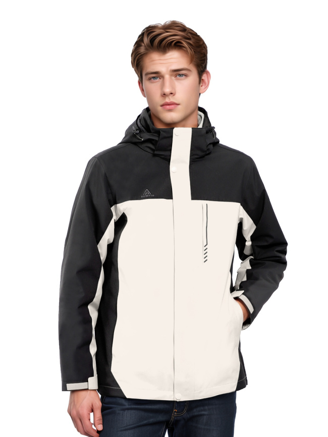 Куртка 2в1 Humtto 960 Black-White фото 3