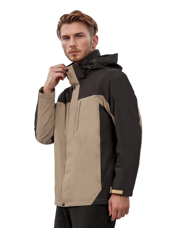 Куртка 2в1 Humtto 960 Grey-Brown фото 3