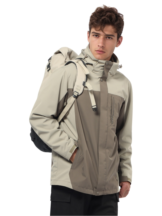 Куртка 2в1 Humtto 960 Grey-Khaki фото 3