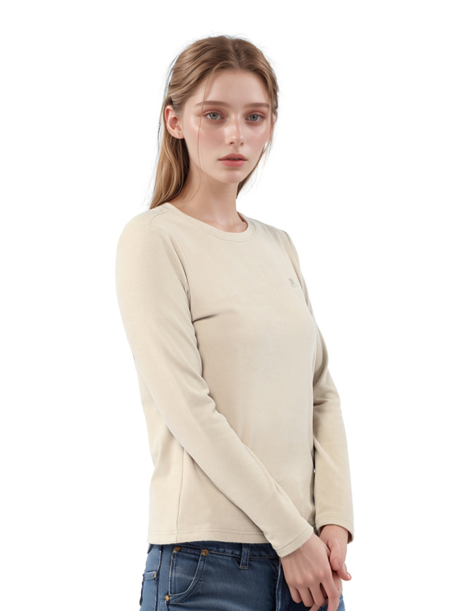 Лонгслив женский Humtto 556 Beige фото 3