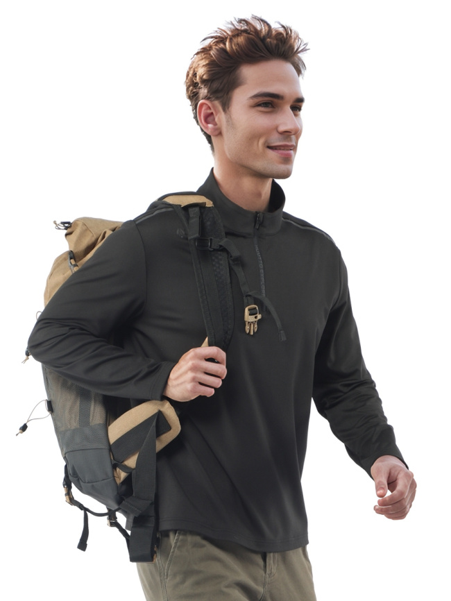 Лонгслив мужской Humtto 516 Black фото 2