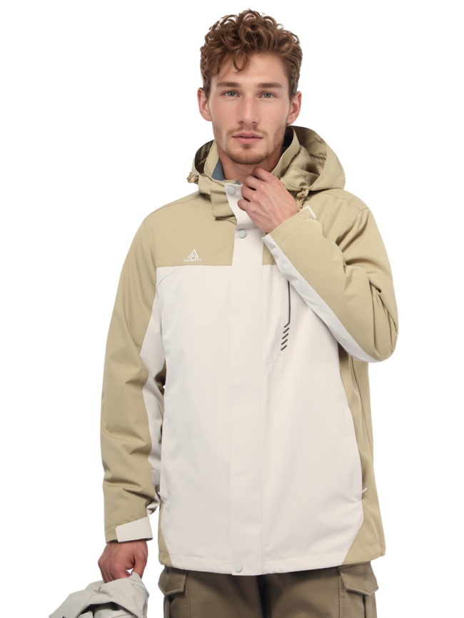 Куртка 2в1 Humtto 960 White-Beige фото 2