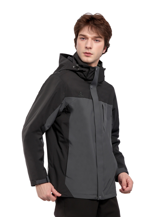 Куртка 2в1 Humtto 960 Black-Grey фото 3