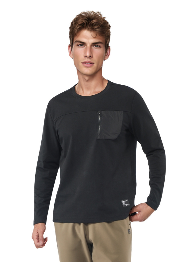 Лонгслив мужской Humtto 553 Black фото 1