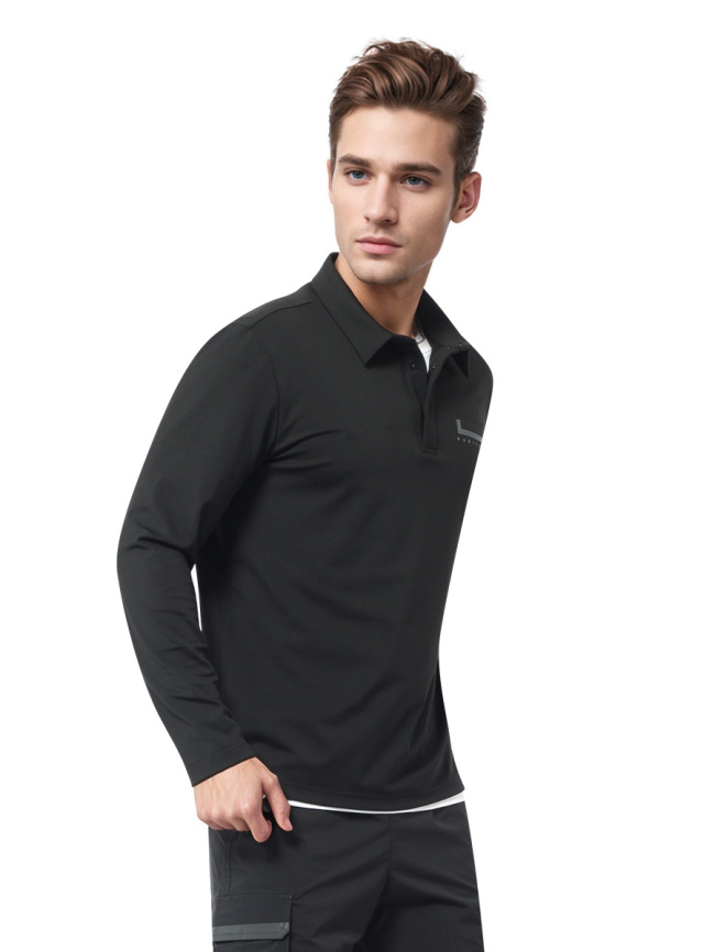 Лонгслив мужской Humtto 577 Black фото 2